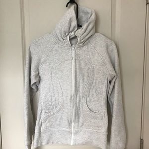 Lululemon cowl neck zip-up